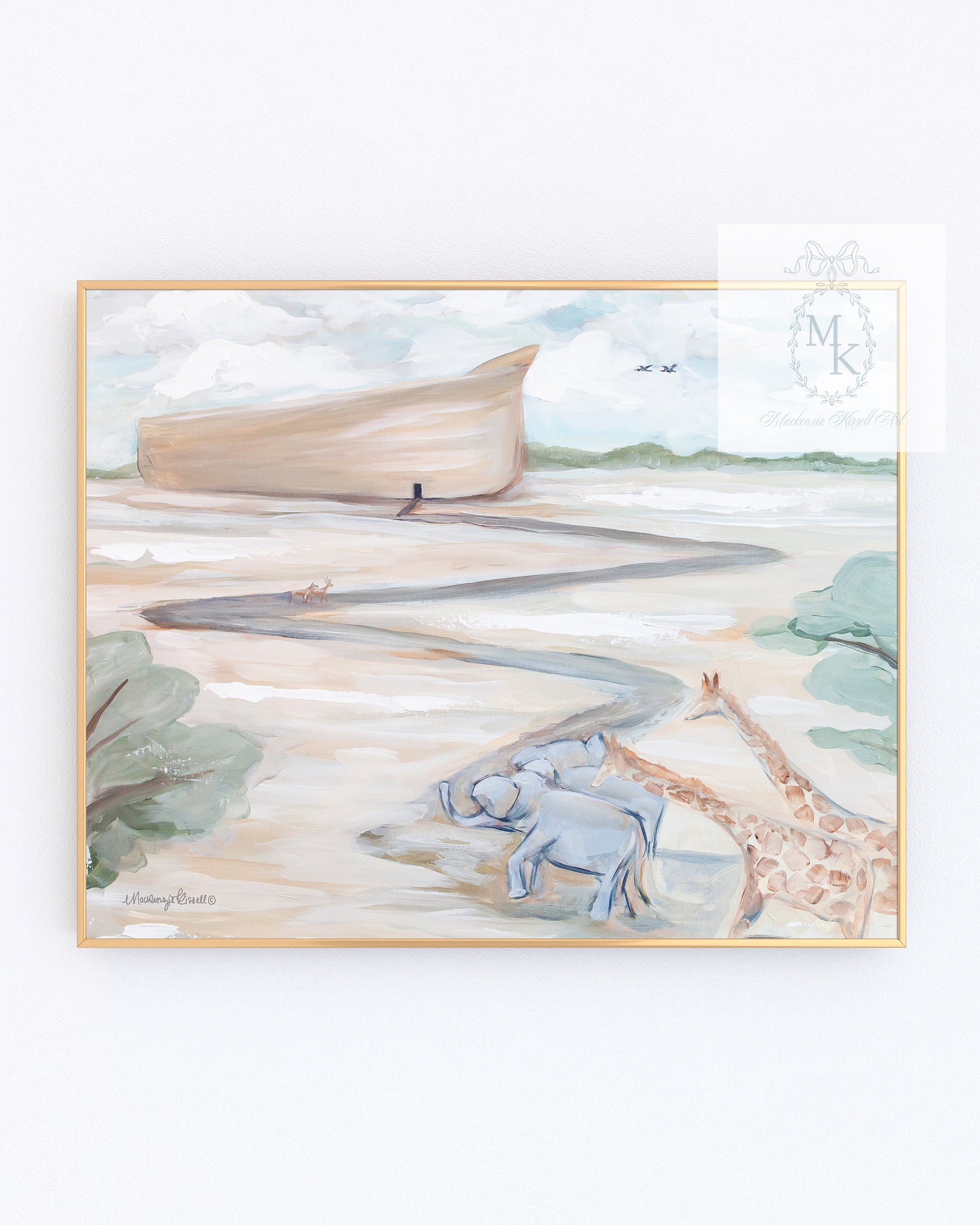 'Noah's Ark' Paper Print
