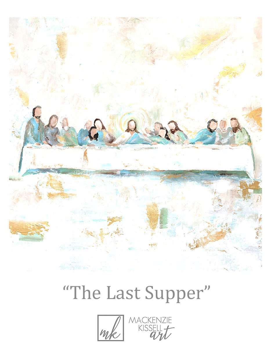 IMPERFECT Last Supper 8x10 Paper Prints