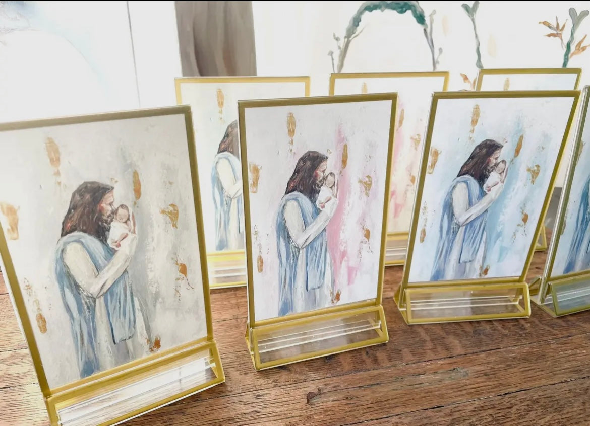 Framed Acrylic Freestanding Frame