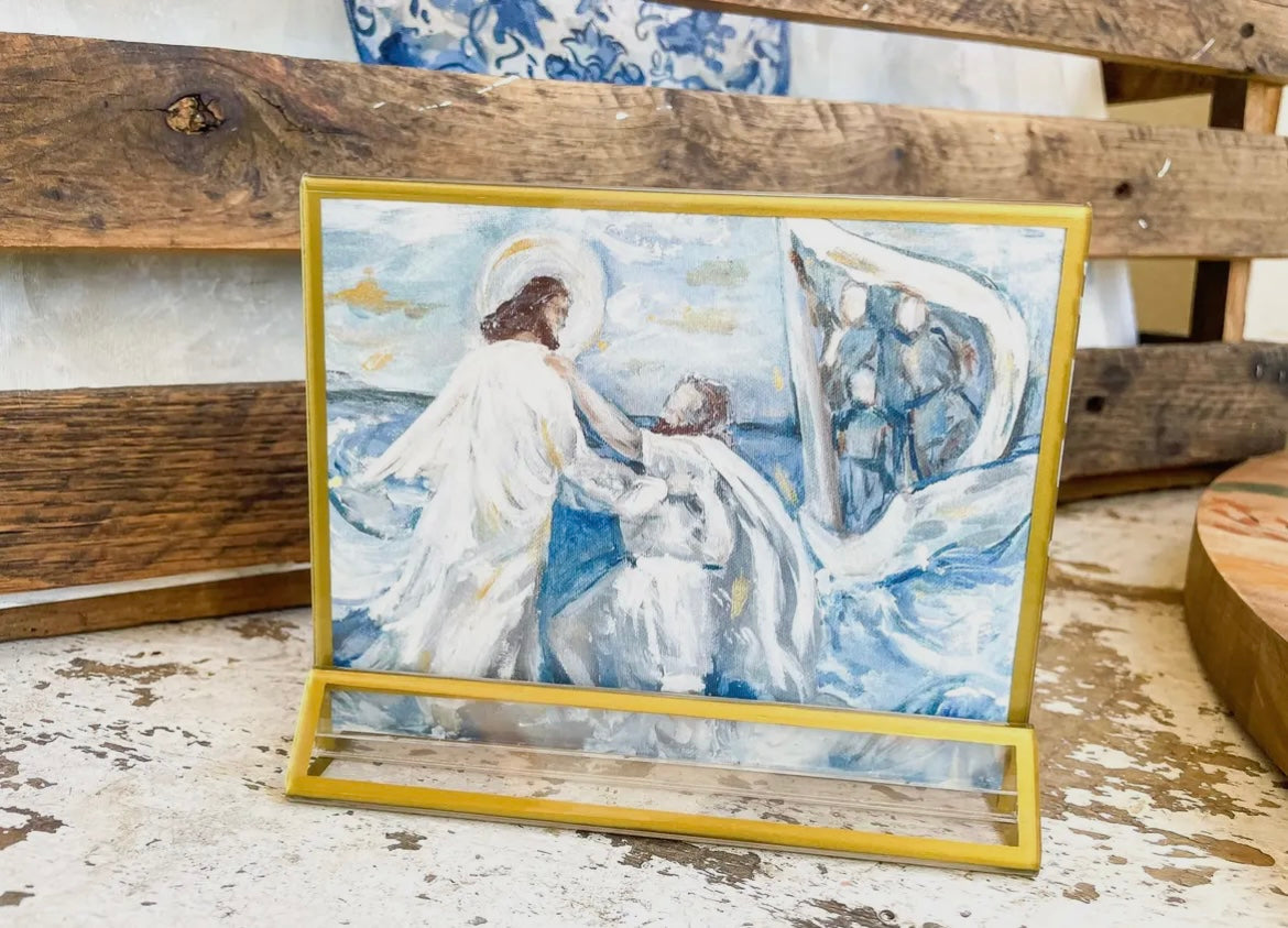 Framed Acrylic Freestanding Frame