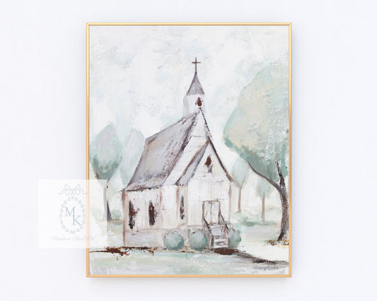 'House of God' Paper Print