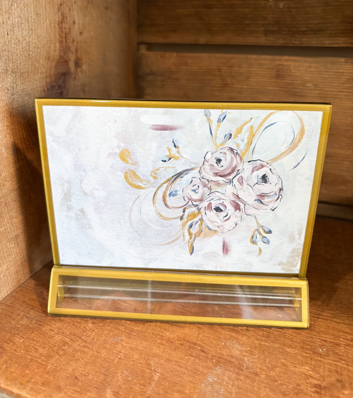 Framed Acrylic Freestanding Frame