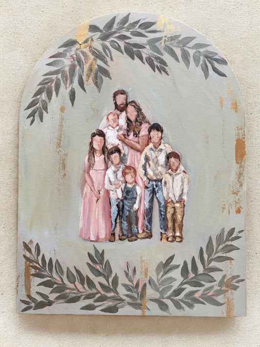 Mother’s Day Special | Custom Family Painting