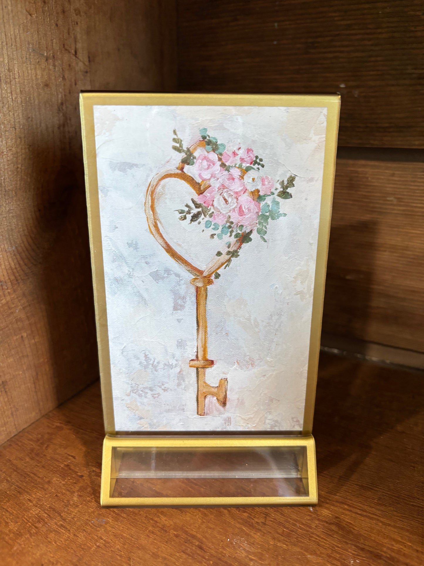 Framed Acrylic Freestanding Frame