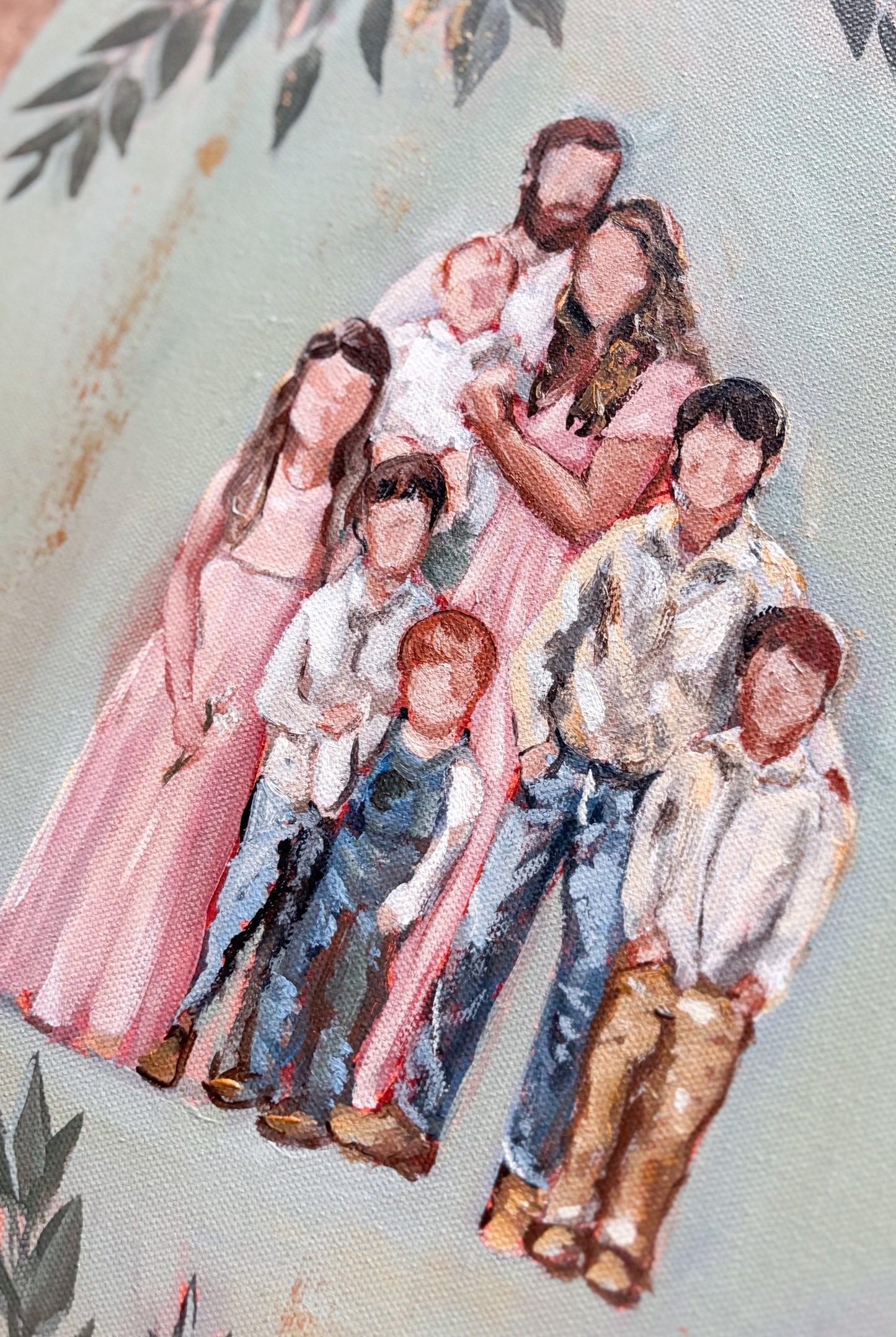Mother’s Day Special | Custom Family Painting