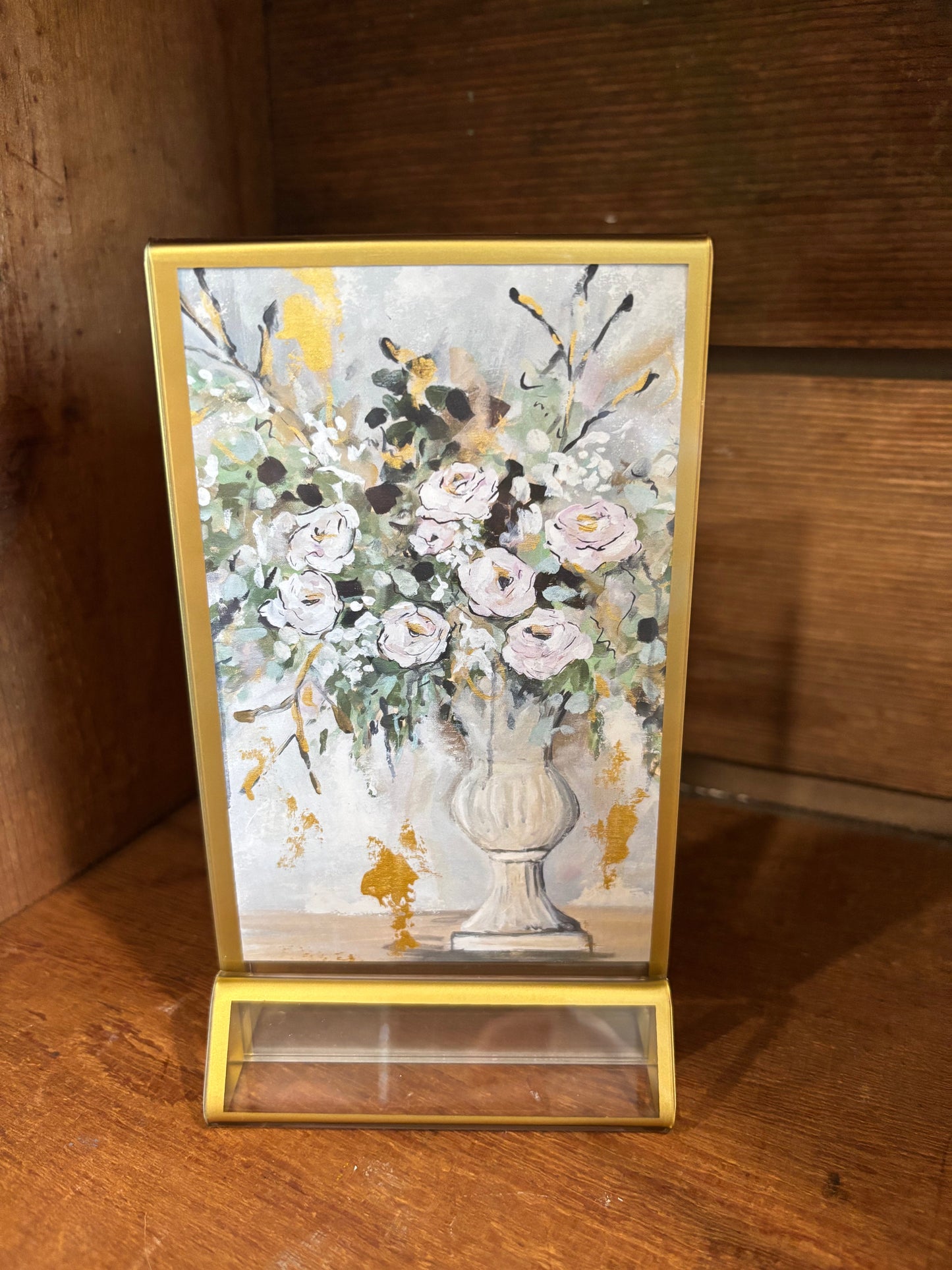 Framed Acrylic Freestanding Frame