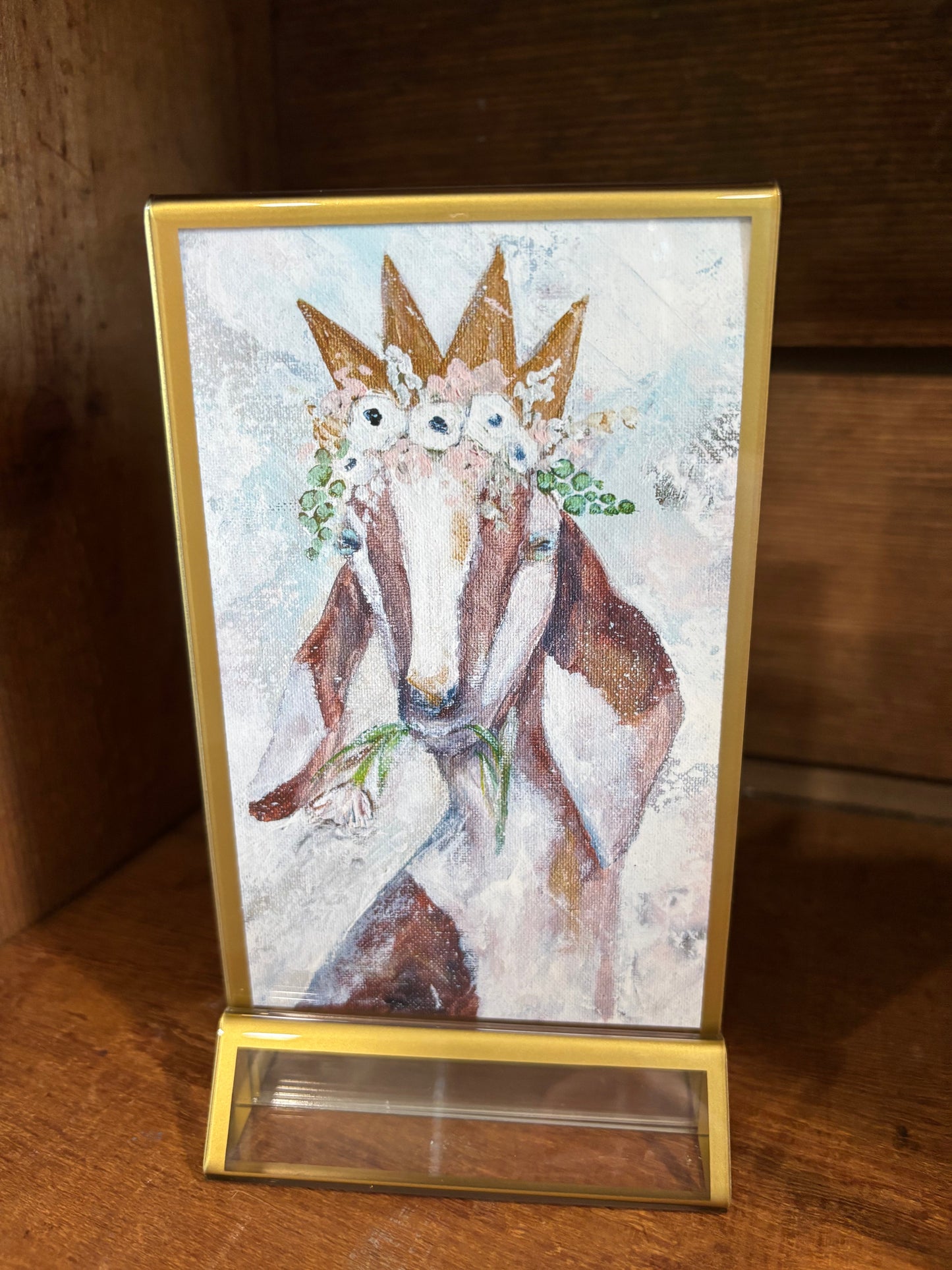 Framed Acrylic Freestanding Frame