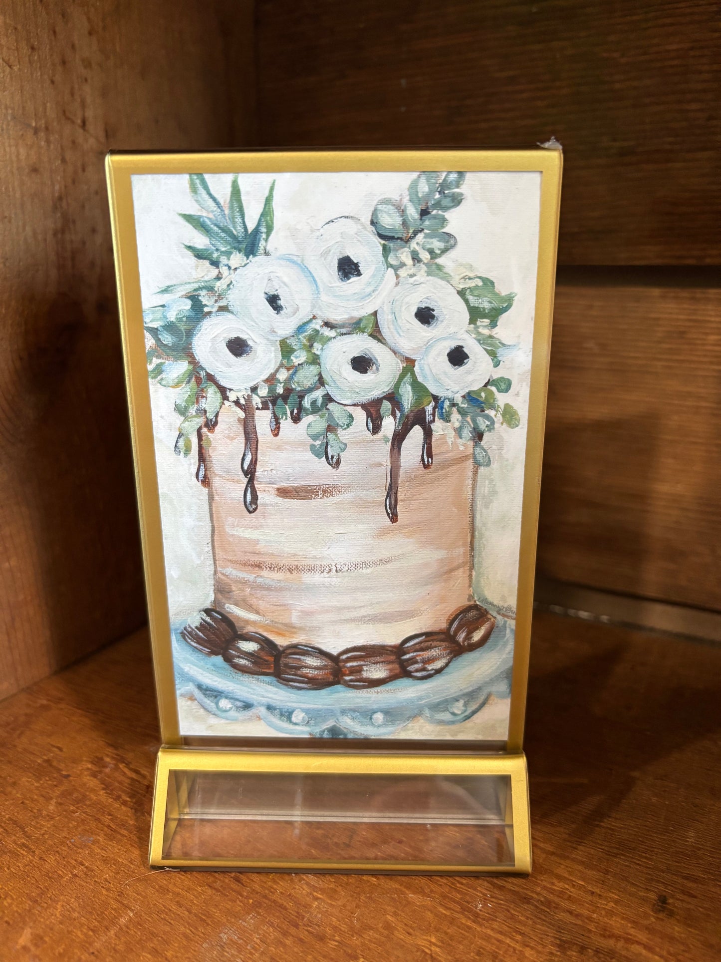 Framed Acrylic Freestanding Frame