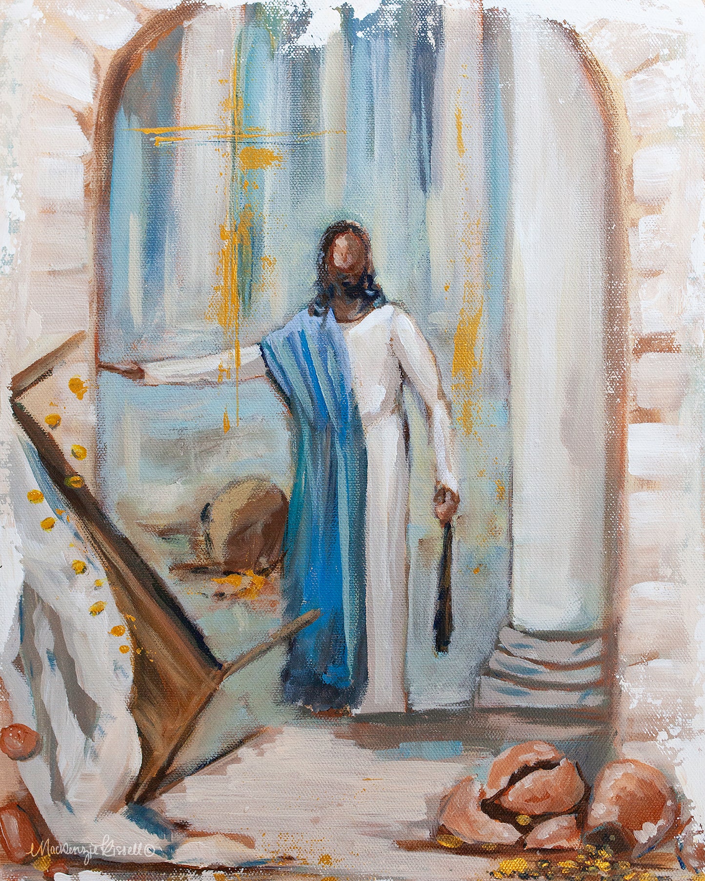 ‘Cleansing the Temple’ Easter 2026 - Piece #2 - Paper Print