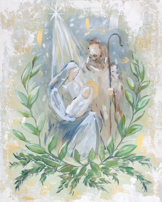 'Modern Nativity' 2023 Paper Print