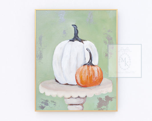 September Pumpkins | Digital Download Printable Wall Art | Instant Download (Copy)