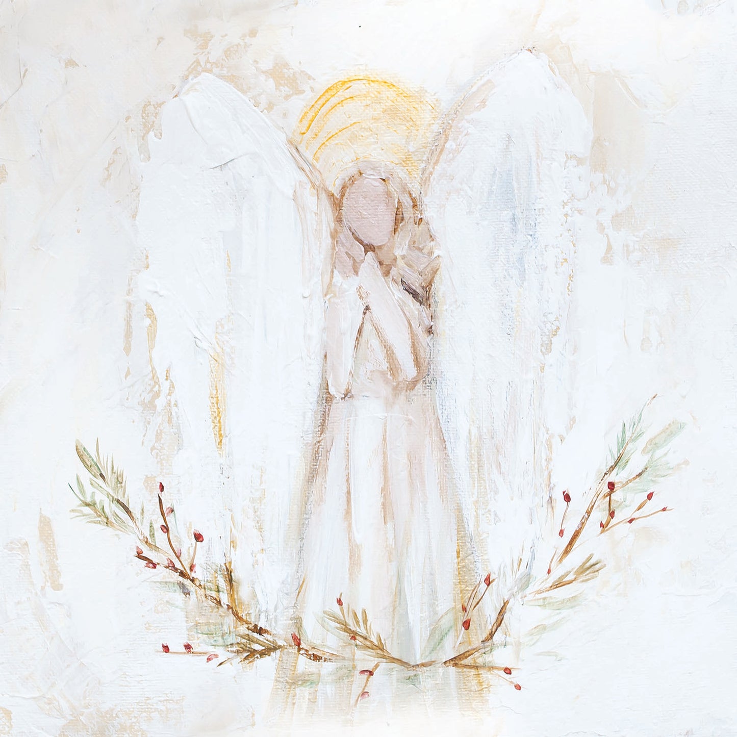 'Joyous Angel' Paper Print
