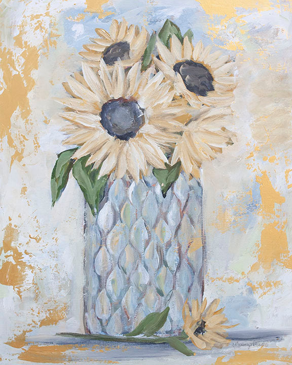 "Let the Sunshine In" Sunflower Paper Print