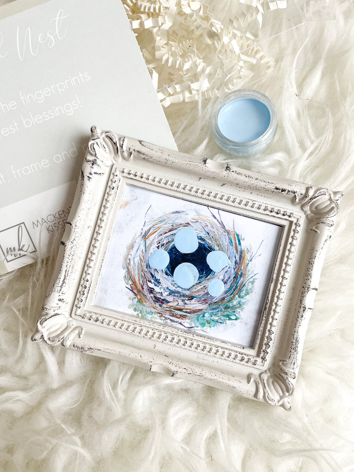 The Blessed Nest - Fingerprint Gift Set