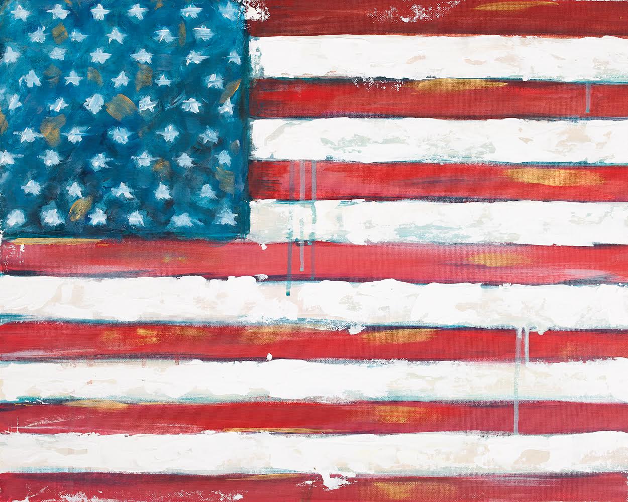 “Old Glory” American Flag Paper Print
