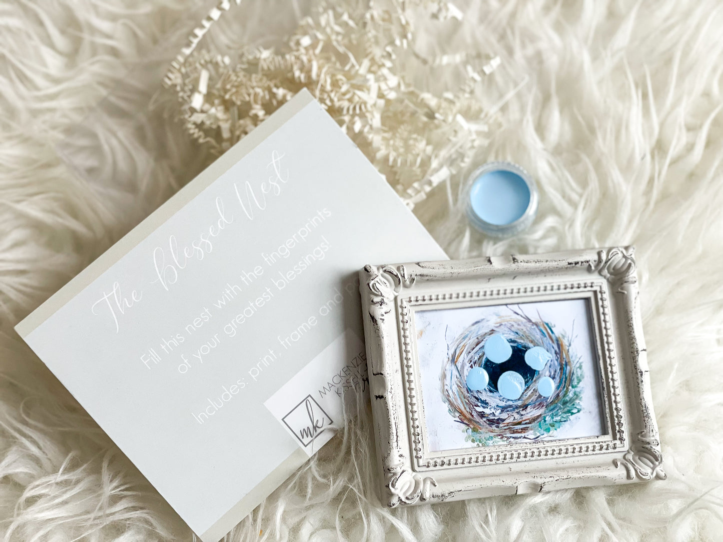 The Blessed Nest - Fingerprint Gift Set