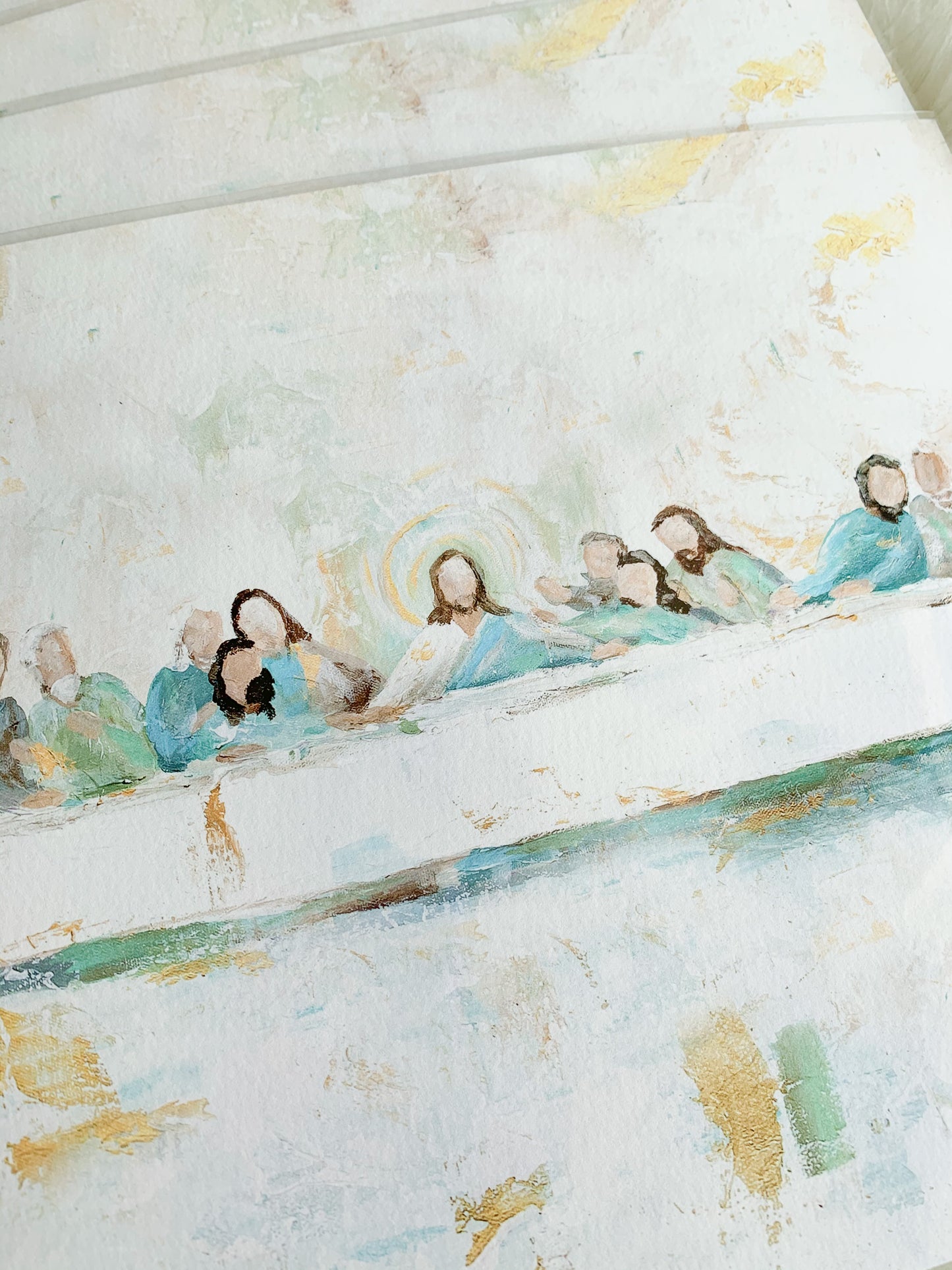 'The Last Supper' Paper Print