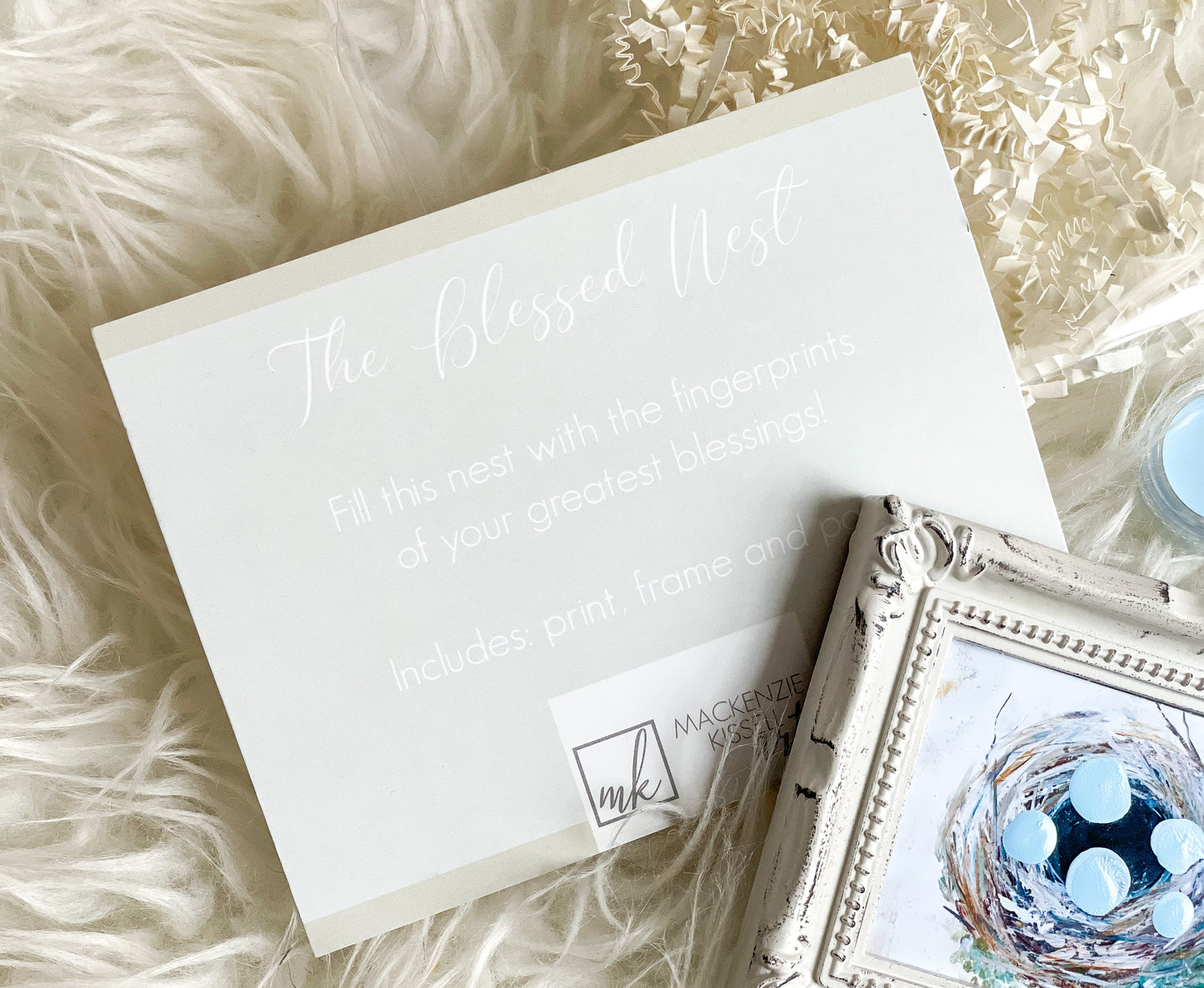 The Blessed Nest - Fingerprint Gift Set